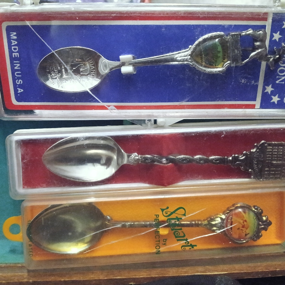Collectible Souvenir Spoons Set